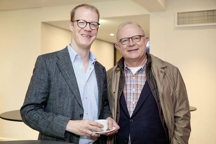 Robert Reisch und Erwin Fidelis Reisch - © Bild: Thomas Fedra
