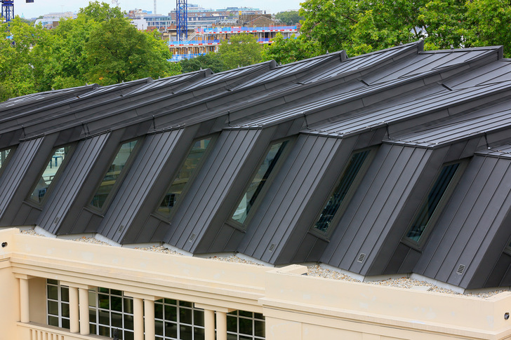 Das Gebäude der Verbraucherschutzzentrale im Londoner Stadtbezirk Camden wurde renoviert und aufgestockt