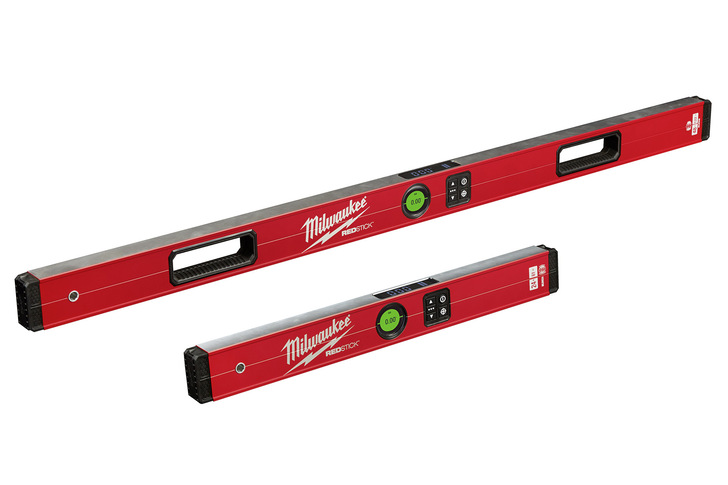 Redstick Digital-Wasserwaagen gibt es in Längen von 60 und 120 cm