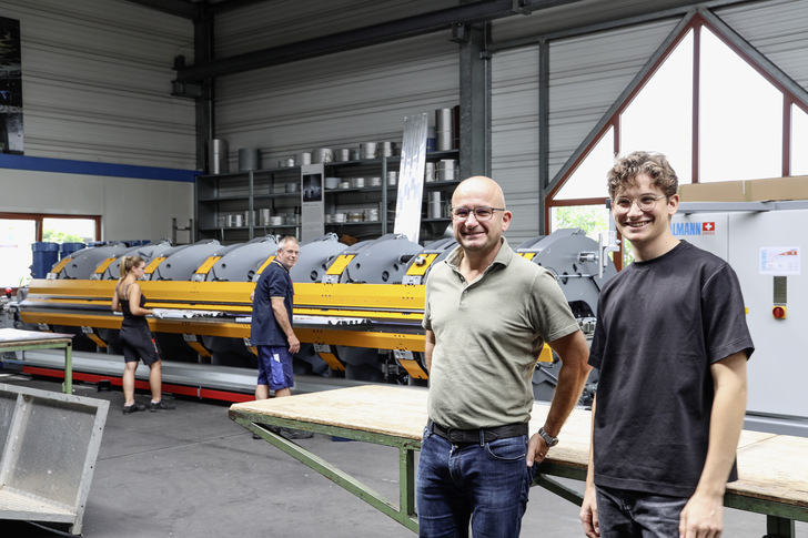 Georg und Florian Lummel - © Bild: BAUMETALL
