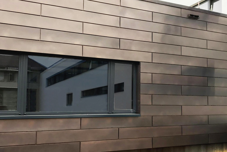 Die perfekte Fassadeneinteilung sorgt für ein harmonisches Gesamtbild 