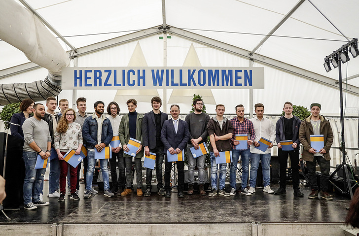 Lossprechung bei Kaufmann in Ulm