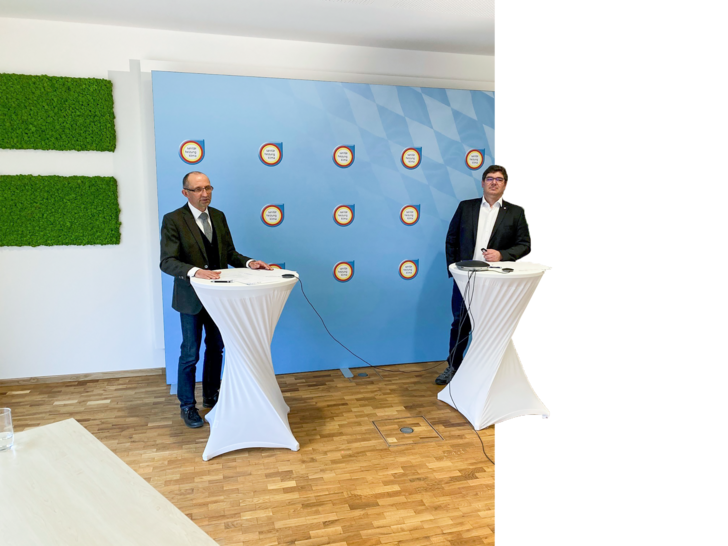 Moderatoren-Duo: Ulrich Leib und René Eberhardt