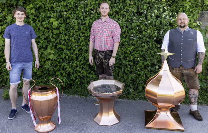 In der praktischen Prüfung am besten abgeschnitten haben: Lukas Obermeier, Christian Zierer und Josef Weilermann