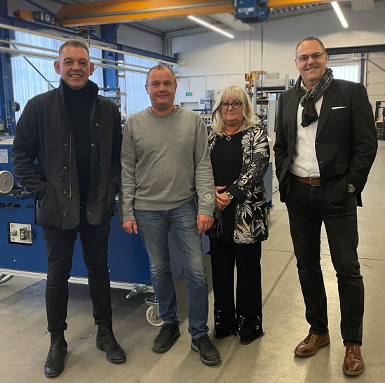 Patric Meeth, Holger Bartolosch, Heike Geisler und Christoph Gerigk