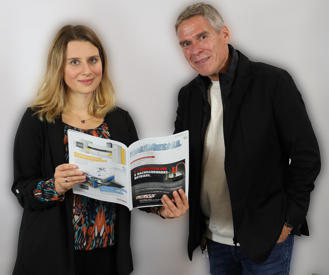 Laura Kornhaaß (Onlineredakteurin) & Andreas Buck (Chefredakteur)