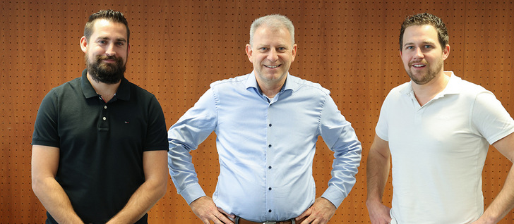 Kaufmann-Geschäftsleitung: Andreas Göggelmann, Harald Szimeth und Lukas Ludwig