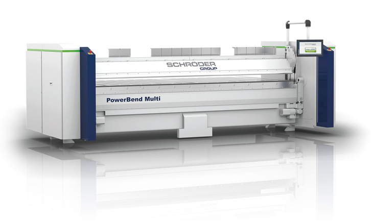 Die neue Schwenkbiegemaschine Power Bend Multi (PBM) von Schröder - © Bild: Schröder Group
