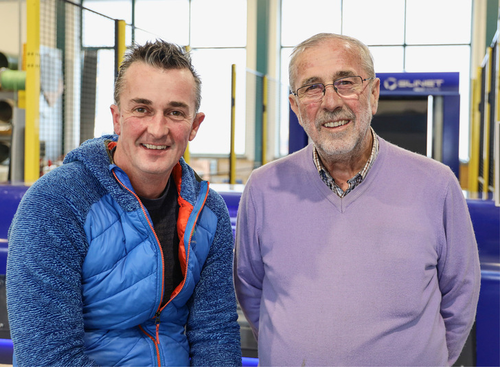 Peter und Hubert Trenkwalder freuen sich auf den Startschuss der Zukunftstage in ihrem Südtiroler Fachbetrieb