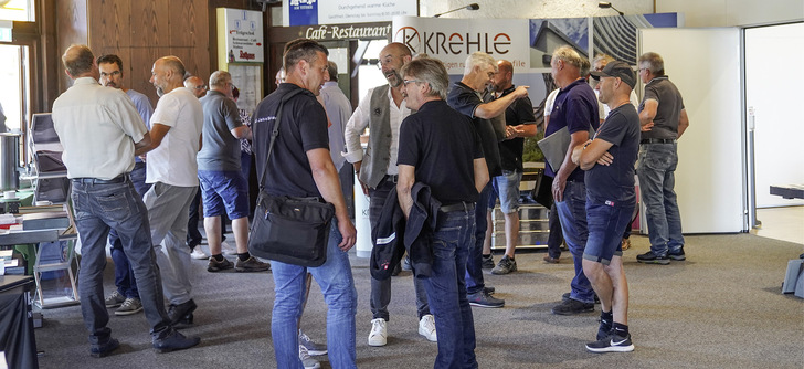 Blick in die begleitende Fachausstellung