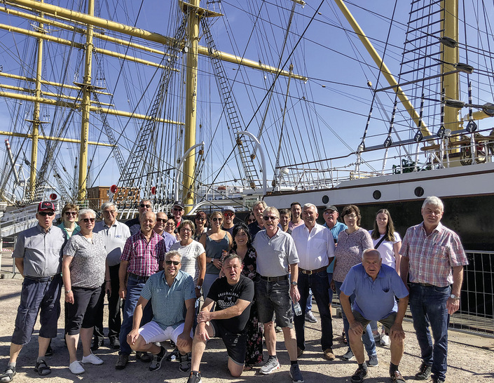 SMV-Mitglieder besuchen den Hamburger Hafen - © Bild: SMV - Heinzlmeier
