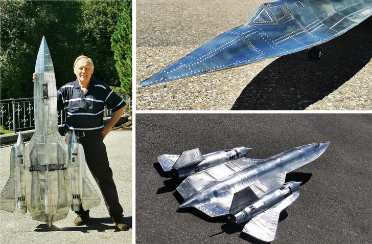 Riesig: Das neue Flugzeugmodell von Friedrich Reinbold