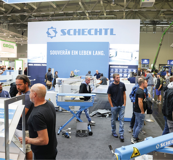 Reges Treiben auf dem Schechtl-Messestand (Archivfoto)