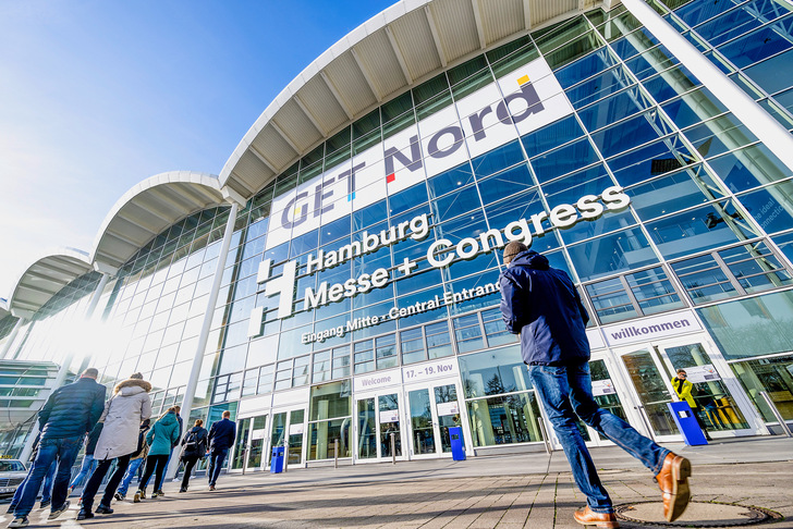 Eingang Mitte, Get Nord 2022, Hamburg Messe - © Bild: Hamburg Messe und Congress/Romanus Fuhrmann
