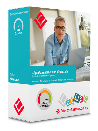Das Paket Finanzen der ­Erfolgsmeisterei.online ist ­einfach und selbsterklärend ­anwendbar