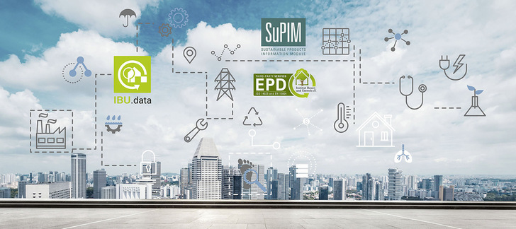 Das IBU bietet perfekt vernetzte Digitalisierung relevanter Daten - © Bild: tdx/Institut Bauen und Umwelt e.V. (IBU)
