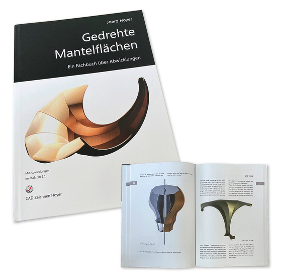 Mantelflächen werden symmetrisch oder ­asymmetrisch um senkrechte und geneigte  Modellachsen verdreht. Jedes dargestellte  Modell hat dabei eine Besonderheit