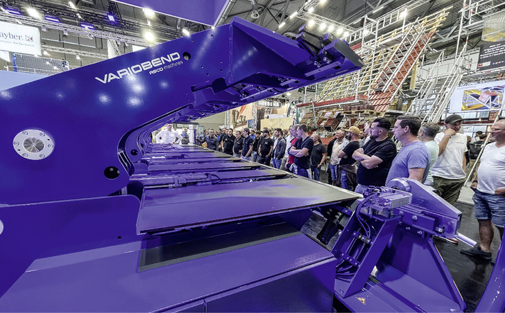 Die Variobend-Asco GmbH und Slinet-Asco GmbH präsentieren 
zahlreiche Publikumsmagneten