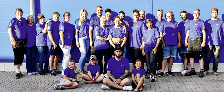 Hoch motiviert und familiär: das Stifter-Team