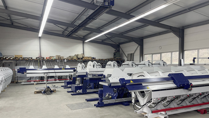 Blick in die Biegemasterwelt im schwäbischen Öhringen-Ohrnberg