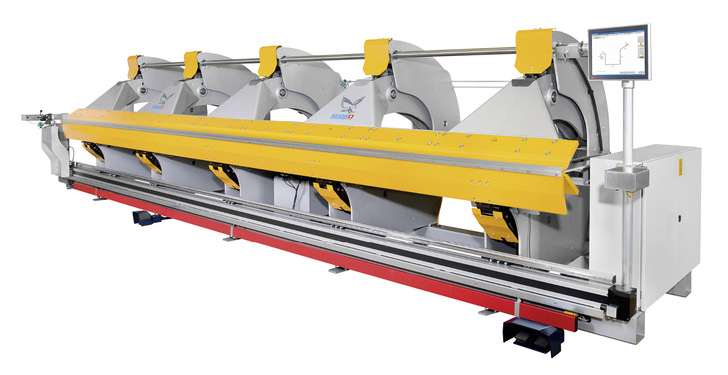  Das Thalmann-TZ-Modell ist eine ­typische Spengler­maschine