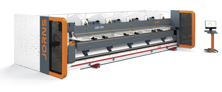  Die Jorns-Doppelbiegemaschine JDB-150 verfügt über eine direkte Schnittstelle zur Bendex Enterprise Suite von MicroSea