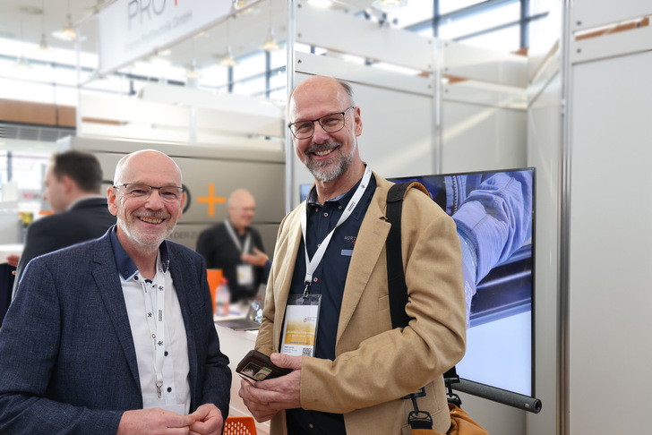 Andreas Witt und Horst Lewioda