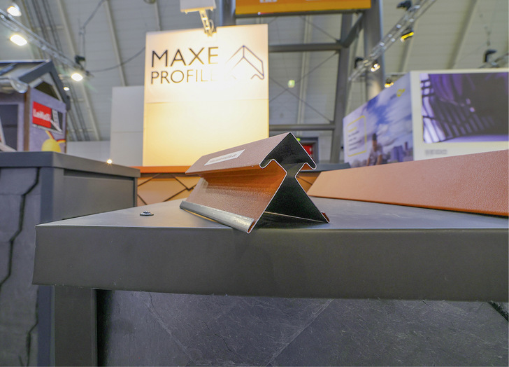  Praktisch: das rollprofilierte Maxe-Profil zur Schnittkantenüberdeckung