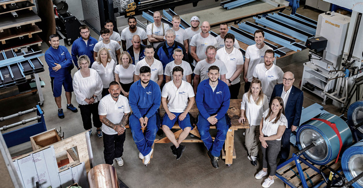 Das Team der Huser Gebäudetechnik AG