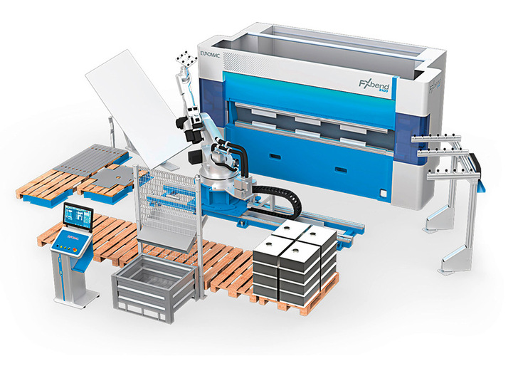 Euromac S.p.A. präsentiert die neue robotisierte Biegezelle FX-Cell