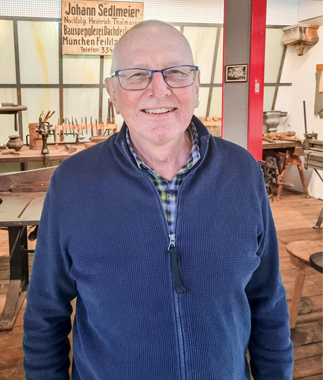 Klaus Hofmann ist nach seinem 2022 ­erfolgten ­Ausscheiden aus der Vorstandschaft nun als ­Geschäftsführer zurück im Museumsteam