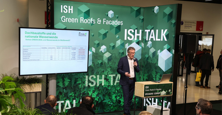 „Fit für die Wasserwende“ hieß der Vortrag von Frank Neumann (Initiative Zink)