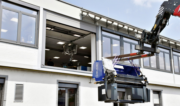 Beim Fensterln erwischt: die Längs- und Querteilanlage Slinet 1.5