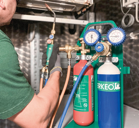 Vielseitig einsetzbar: Das Mini Eco Pro für mobiles Hartlöten