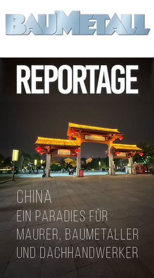 Über chinesische Bautradition und moderne Metallarchitektur