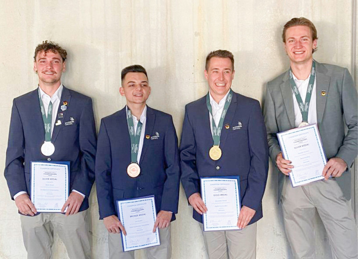 Die EuroSkills-Preisträger 2025