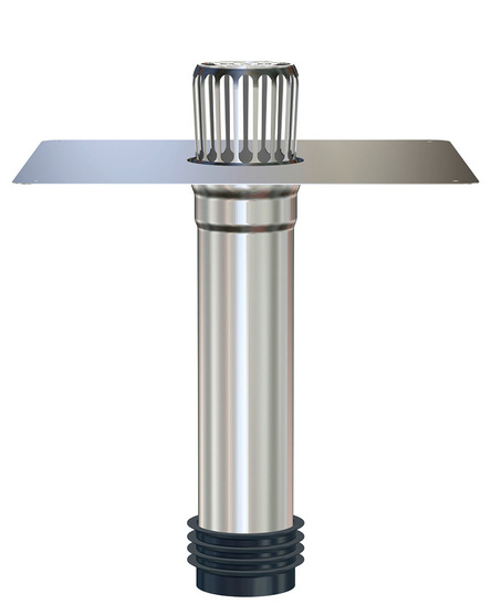 Der Edelstahl-­Ablauf ­Loro-X-Light