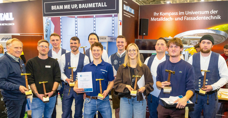 Ausgezeichnet: Friedrich Reinbold und die zehn Preisträger der Meisterstücke des Jahres