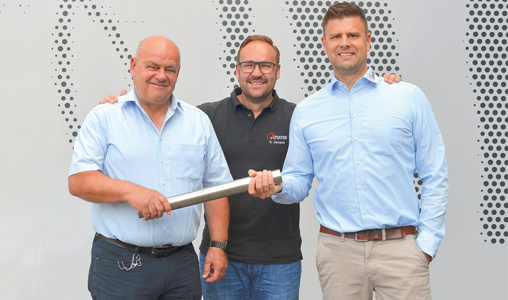 Dieter Barth, Simon Altvater und Sören Nölke
