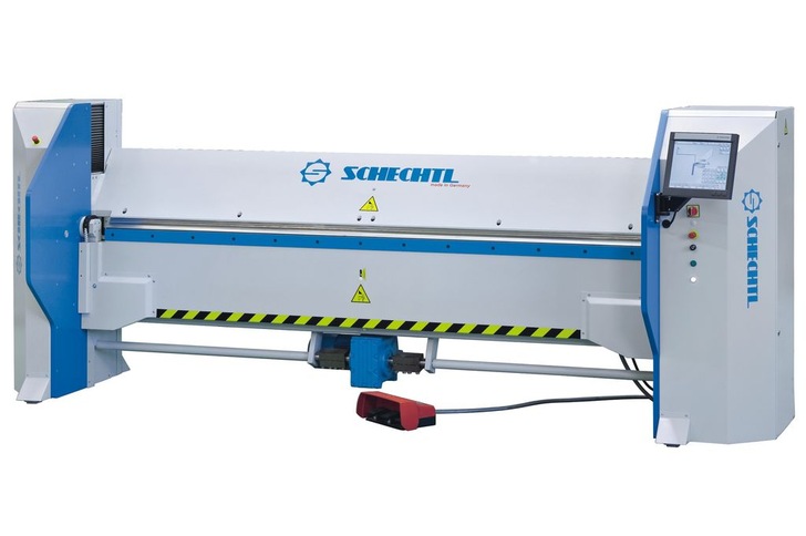 Gesamtansicht der MAZ mit geschlossener Oberwange
