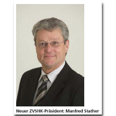 Manfred Stather ist neuer ZVSHK-Präsident