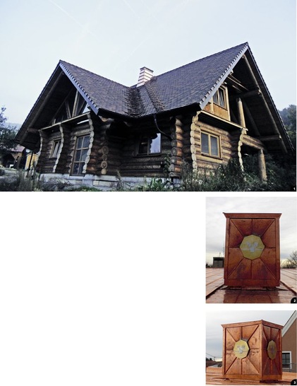 1 Viel Holz, wenig Metall, dafür aber sehr schön gemacht. Respekt, Herr Schreck!
2 Alexander Stanger fertigte diesen Spezialschornstein aus Kupfer ...
3 ... für die Raiffeisenbank in Freising an
