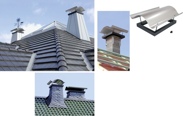 1 Eigenwillig und schön: konische Bekleidung mit geschwungenem Hut2 Ob für Schiefer oder für andere Bekleidungsmaterialien wie Metall,...3 ..die ausgeklügelten Unterkonstruktionssysteme von Richard Brink erleichtern jede Montagesituation4 Brink-Schornsteinkopfabdeckung mit Schalungsrahmen