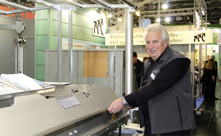 
Anton Enderle arbeitet seit 50 Jahren bei K.N.O.L.L
