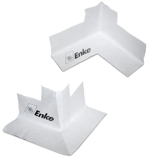 Vorgefertigte Vliesformteile ermöglichen eine schnelle, sichere und einfache Verarbeitung in Anschlussbereichen

&nbsp;
