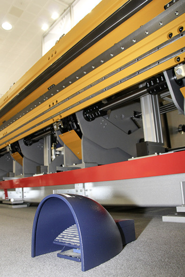 Das kabellose Fußpedal ist nur eine der zahlreichen Thalmann-Innovationen
