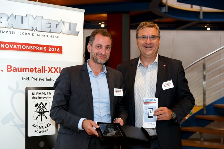 Martin Fischer (M.A.S.C.) und Karsten Köhler (GF Prefa)
