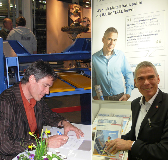BAUMETALL-Chefredakteur bei Kaufmann in Neu-Ulm