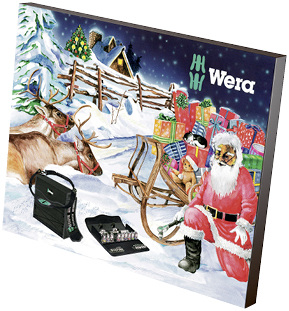 <p>
Der Adventskalender von Wera enthält eine Mini-Schraubwerkstatt
</p>

<p>
</p> - © Foto: Wera

