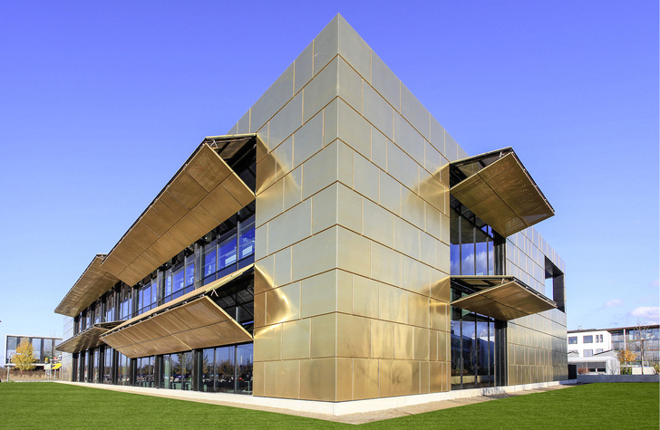 
Die Firmenzentrale von Pro Aurum nach der Fertigstellung 2009



